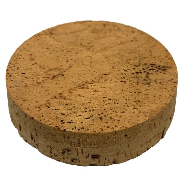 Rough natural cork stopper